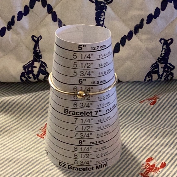 Eden Hand Arts gold ball cape cod bracelet with hang tag - Picture 11 of 14